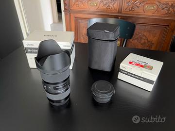Sigma 18-35mm f/1.8 Art Canon EF + MC-11 Sony E