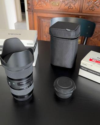 Sigma 18-35mm f/1.8 Art Canon EF + MC-11 Sony E
