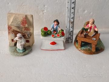 pastori in terracotta  scene 8 euro al pezzo 