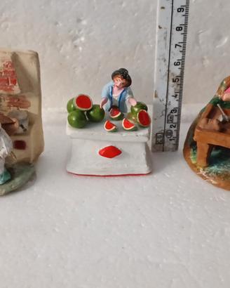 pastori in terracotta  scene 8 euro al pezzo 