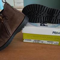 Stivaletti bambino n.28 nabuk marrone con zip