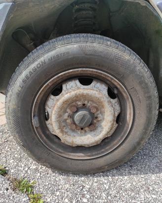 Cerchi originali Fiat Panda 4x4 + pneumatici nuovi