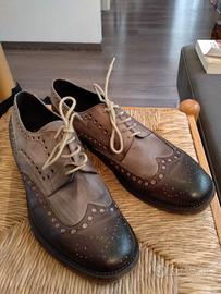 Scarpe Uomo Vero Cuoio - Made in Italy - 43 ITA