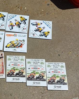 Piastrelle commemorative moto
