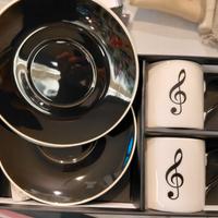 tazzine da caffè tema musica 