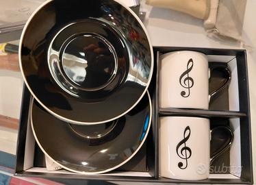 tazzine da caffè tema musica 