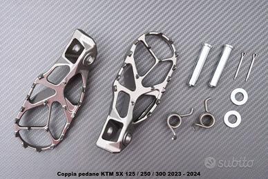Coppia pedane KTM SX 125 / 250 / 300 2023 - 2024
