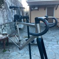 telaio bici da corsa titanio