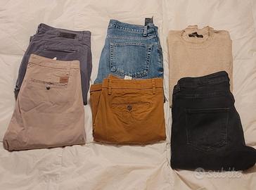 pantaloni jeans maglietta zara ecc...