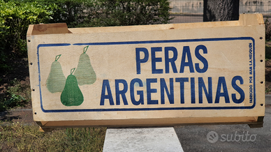 Cassetta Peras Argentinas.Rare testate ottagonali