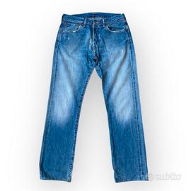 Jeans Levi's 501 tg 32x31 (48) dritti uomo cimosa