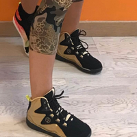 Scarpe oro nero Zumba