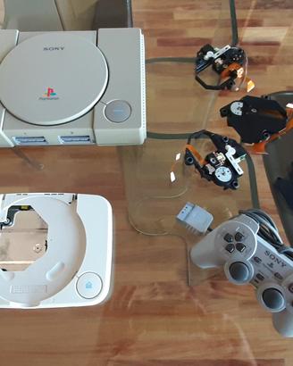 lotto non funz, 2 ps1, 1 dualshock, 3 lenti