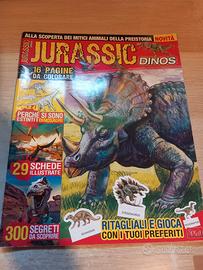 Rivista Jurassic Dinos per bambini Sprea editori