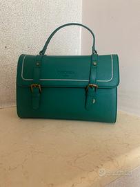 Borsa Camomilla verde similpelle