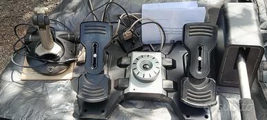 Comandi simulatore di elicottero 