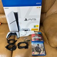 Ps5 slim disco PARI AL NUOVO!GARANZIA COMPLETA