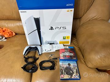 Ps5 slim disco PARI AL NUOVO!GARANZIA COMPLETA
