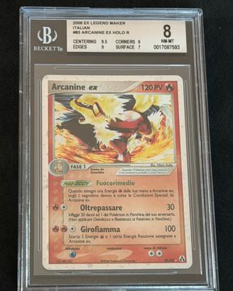 Arcanine Ex 83/92 Ita