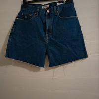 pantaloncini jeans a vita alta Tommy Jeans donna