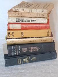 Inglese e Francese 8 libri Vintage con 1e Ediz