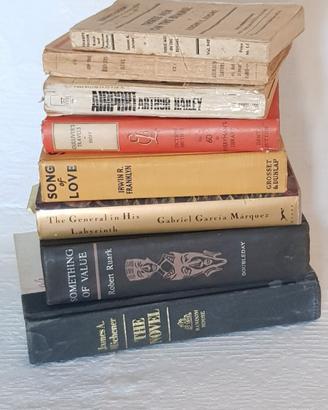 Inglese e Francese 8 libri Vintage con 1e Ediz