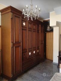 Camera da letto in legno di alta qualità