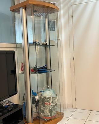 Vetrina a colonna illuminata h2 mt