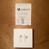 AirPods 4 con scontrino e garanzia fino 5/27