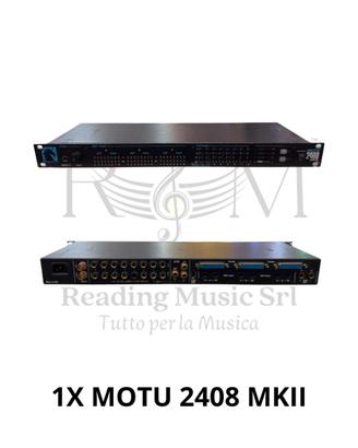 1 x MOTU 2408 MKII / 2x MOTU 2408 / 2 x PCI-324