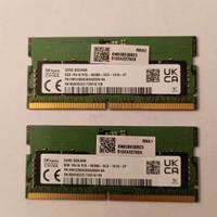 Memoria x notebook - ddr5  16gb  5600mhz