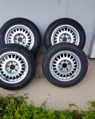 N.4 Ruote complete per BMW SERIE 5 E34