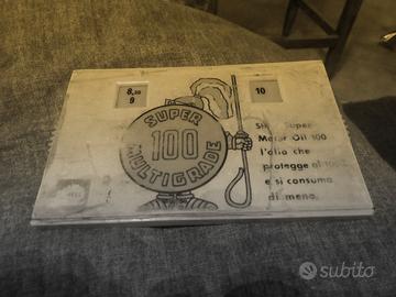 disco orario SHELL Motor Oil 100