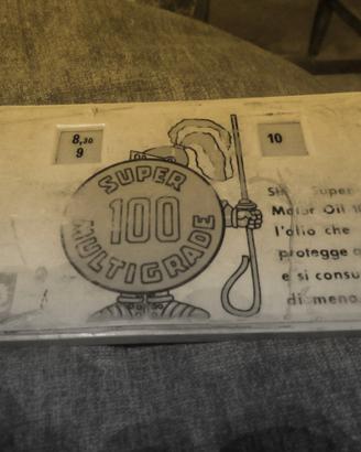 disco orario SHELL Motor Oil 100
