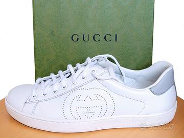 💥Scarpe SNEAKERS GUCCI NEW ACE GG - come nuove 💥