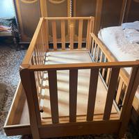 Lettino bimbi in faggio naturale