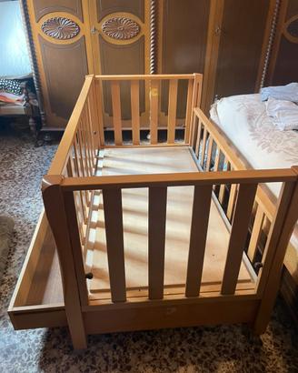 Lettino bimbi in faggio naturale