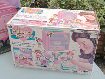 la fabbrica delle bambole gioco vintage 