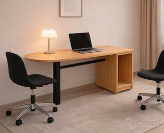 Scrivania in legno