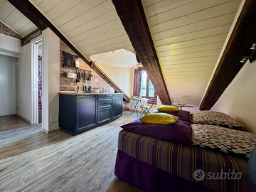 Mansarda centralissima ristrutturata