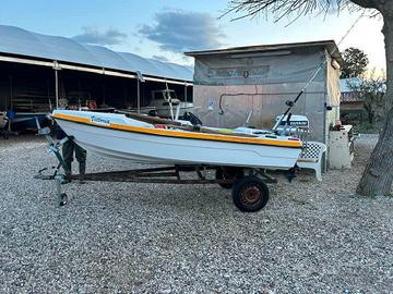 Barca da pesca completa