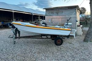 Barca da pesca completa