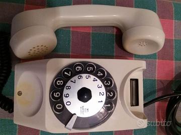 Telefono a disco vintage