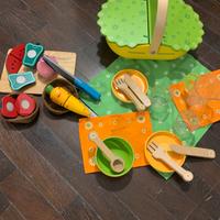 Giochi in legno picnic Djeco +tagliere ItsImagical