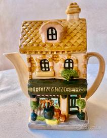 Teiera Vintage Ceramica Casetta Ironmongers