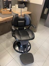 Poltrona PIETRANERA parrucchiere uomo