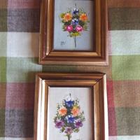Quadretti con cornice in legno