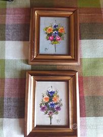 Quadretti con cornice in legno