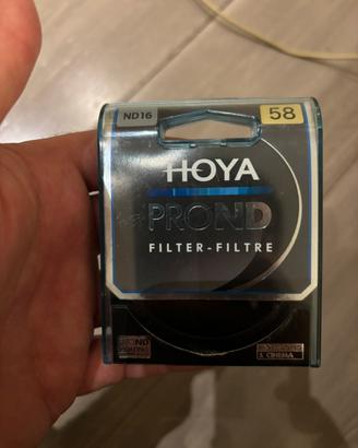 Filtro pro Nd 16 Hoya  58mm
