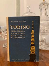 Torino guida storica  1965. MBernardi+ cartina
